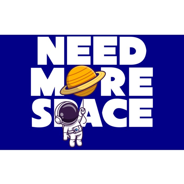 Need More Space Funny Astronaut Bumper Sticker