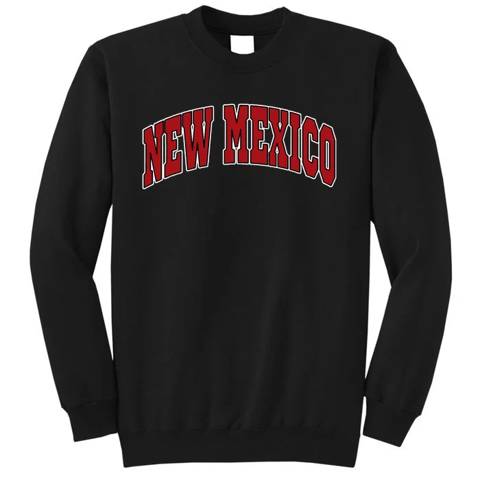 New Mexico Throwback Design Print Classic Tall Sweatshirt