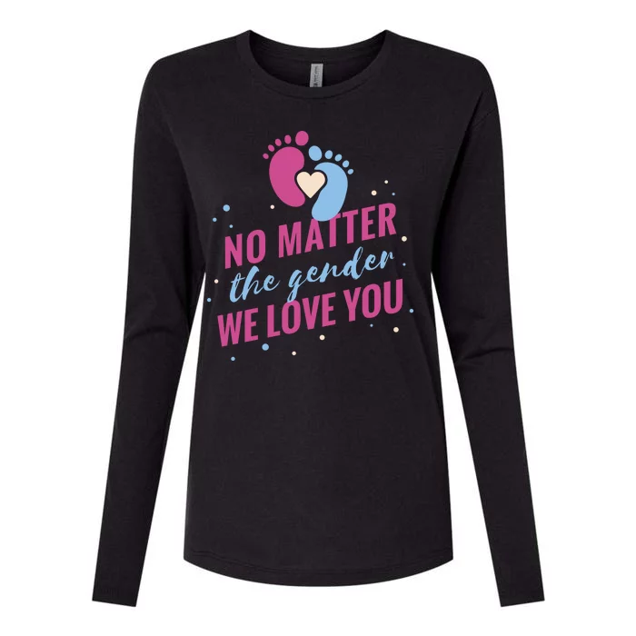 No Matter The Gender We Love You Womens Cotton Relaxed Long Sleeve T-Shirt