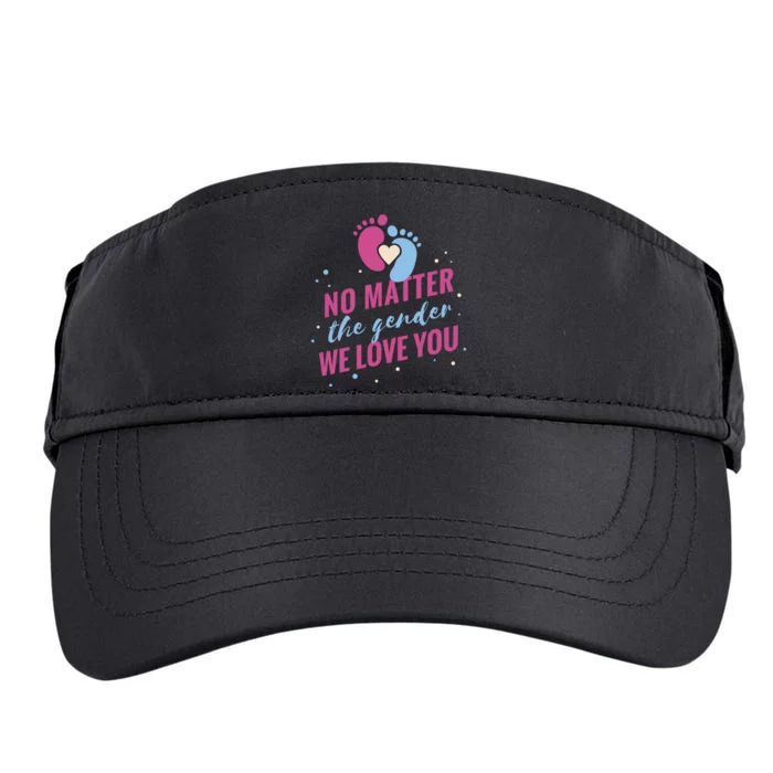 No Matter The Gender We Love You Adult Drive Performance Visor