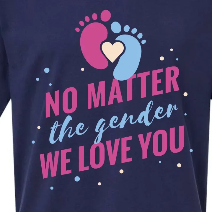 No Matter The Gender We Love You Sueded Cloud Jersey T-Shirt