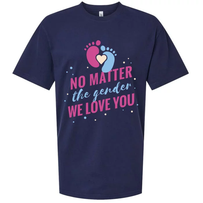 No Matter The Gender We Love You Sueded Cloud Jersey T-Shirt