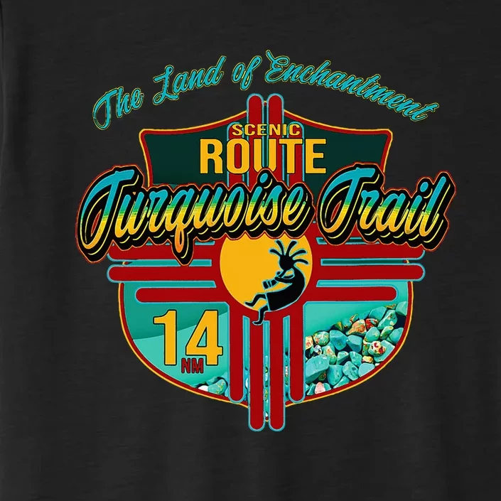 New Mexico Turquoise Trail National Scenic Route 14 Souvenir ChromaSoft Performance T-Shirt