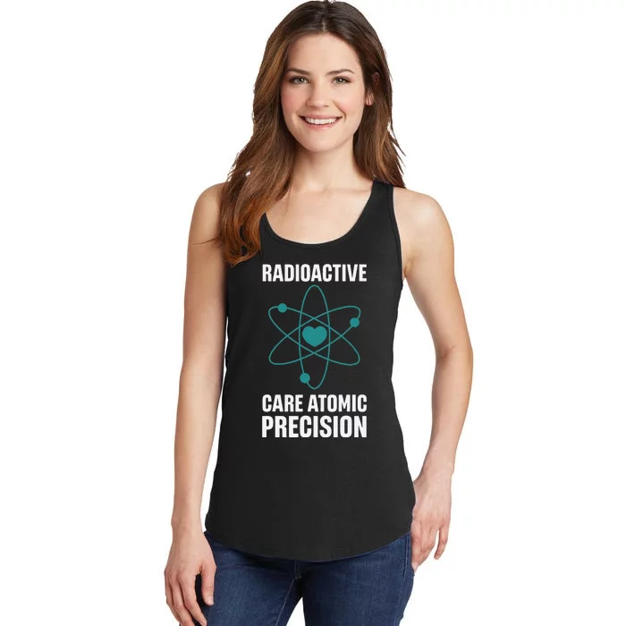 Nuclear Medicine Technologist Radiology X Ray Therapist Ladies Essential Tank