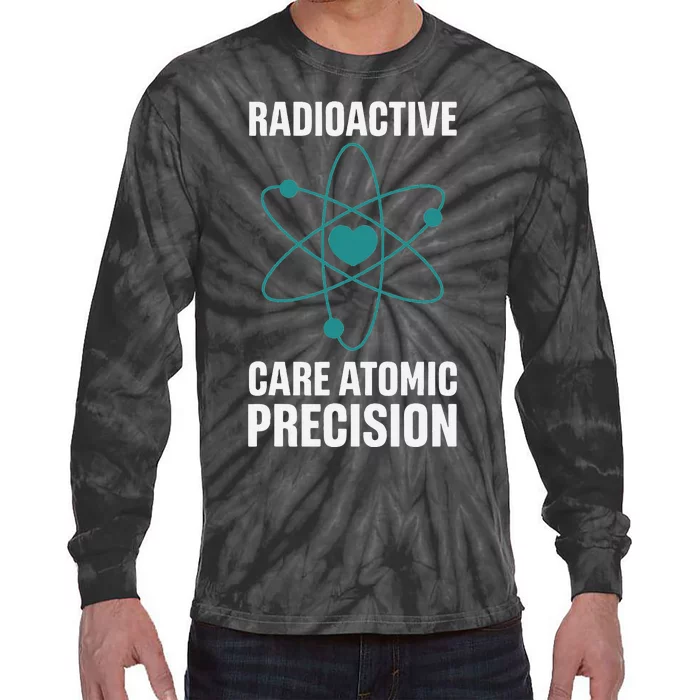 Nuclear Medicine Technologist Radiology X Ray Therapist Tie-Dye Long Sleeve Shirt