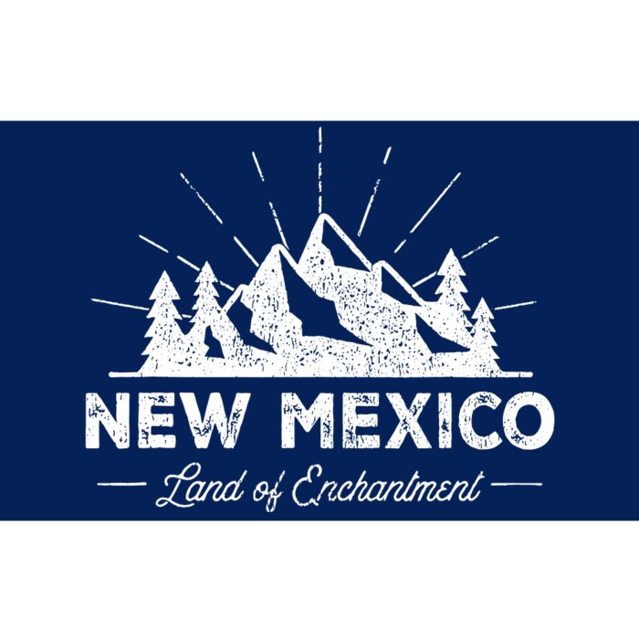 New Mexico T Vintage Nm Hiking Retro Design Bumper Sticker