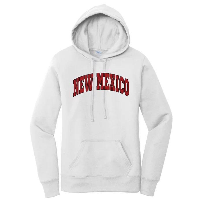 New Mexico Throwback Design Print Classic Women's Pullover Hoodie