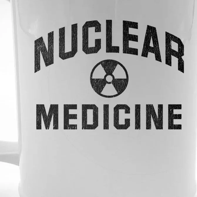 Nuclear Med Tech Gift Nuclear Medicine Technologist Funny Gift Front & Back Beer Stein