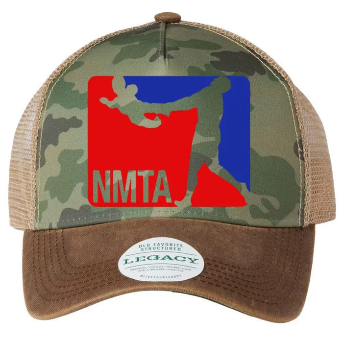 National Midget Tossing Association Funny Legacy Tie Dye Trucker Hat