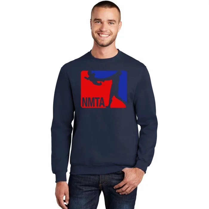 National Midget Tossing Association Funny Tall Sweatshirt