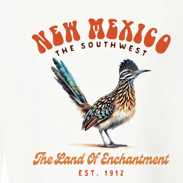 New Mexico Traveling Trip Southwest The Land Of Enchantment Cropped Pullover Crew