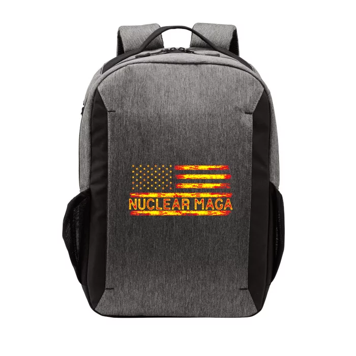 Nuclear Maga USA Flag Vector Backpack