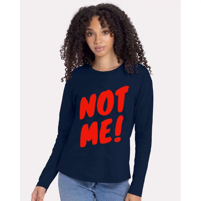 Not Me Unapologetically Unique Womens Cotton Relaxed Long Sleeve T-Shirt