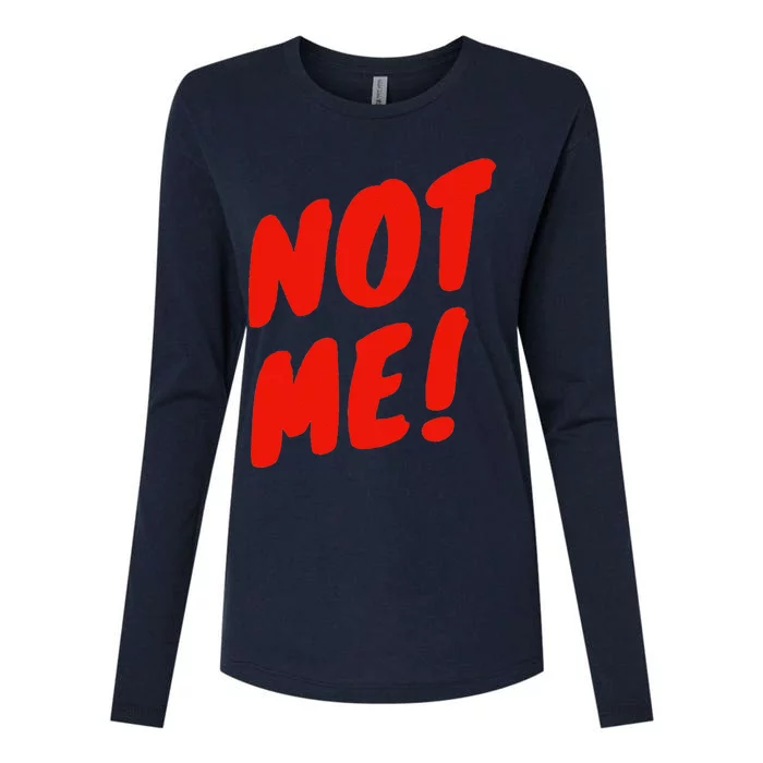 Not Me Unapologetically Unique Womens Cotton Relaxed Long Sleeve T-Shirt