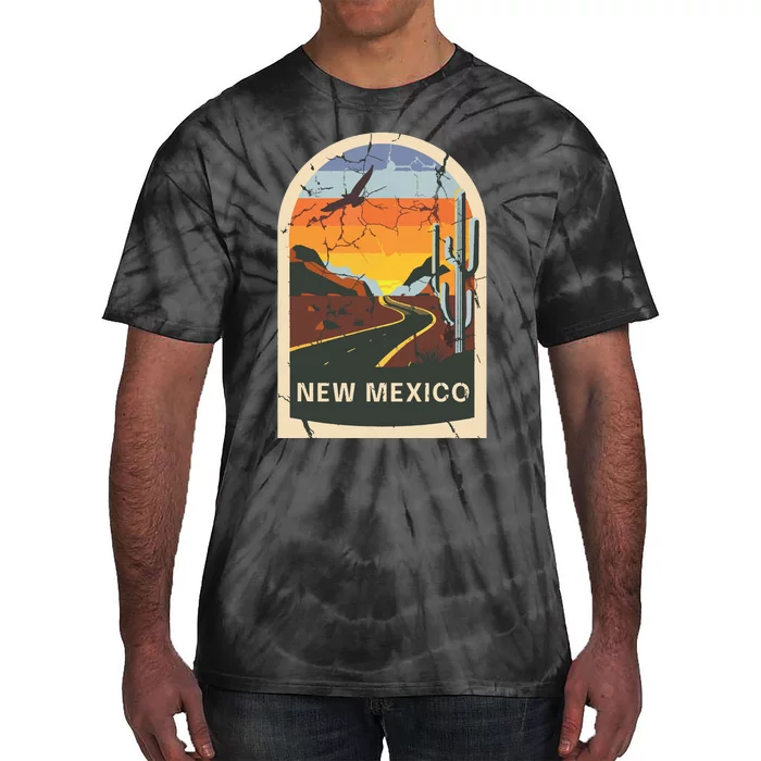 New Mexico Vintage Tie-Dye T-Shirt