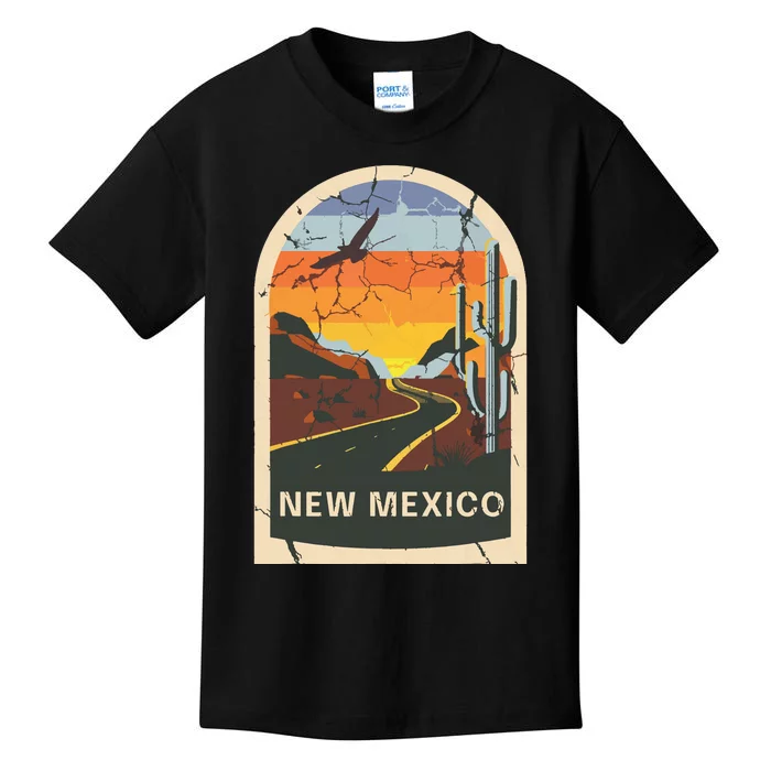 New Mexico Vintage Kids T-Shirt