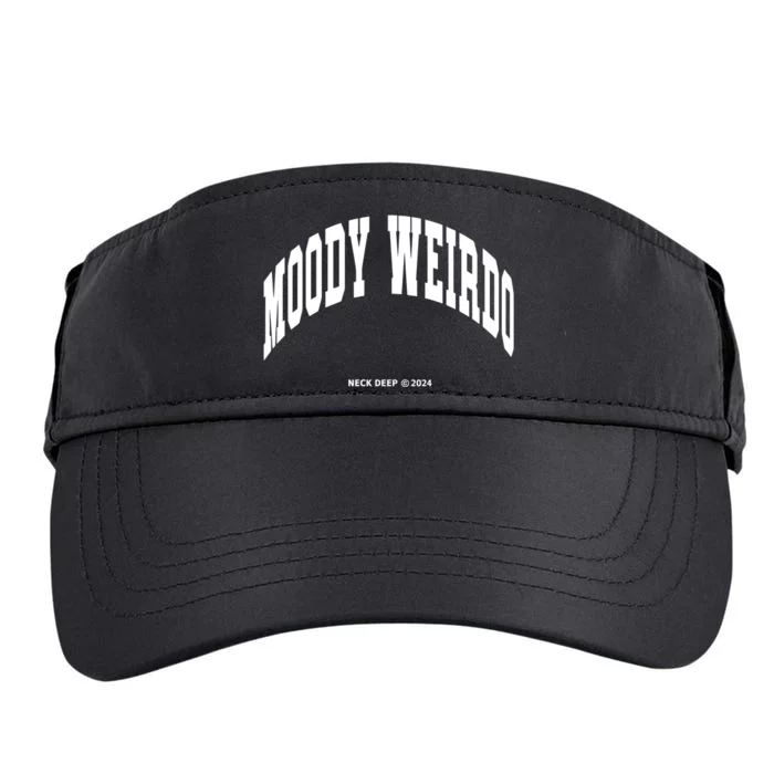 Neckdeepstore Moody Weirdo Adult Drive Performance Visor