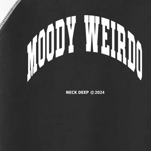 Neckdeepstore Moody Weirdo Toddler Fine Jersey T-Shirt