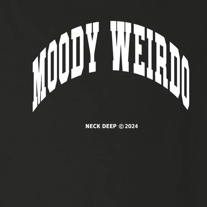 Neckdeepstore Moody Weirdo Toddler Long Sleeve Shirt