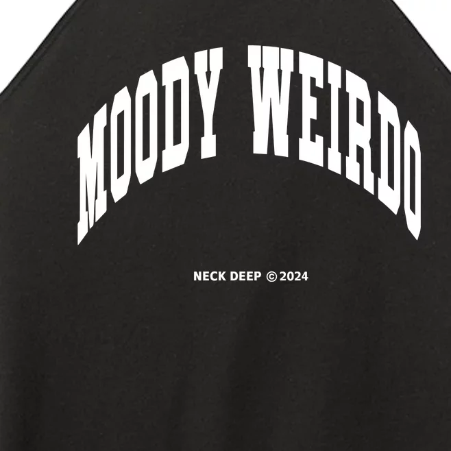 Neckdeepstore Moody Weirdo Women’s Perfect Tri Rocker Tank