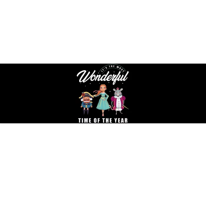 Nutcracker Most Wonderful Time Of The Year Ballet Dance Xmas Bumper Sticker