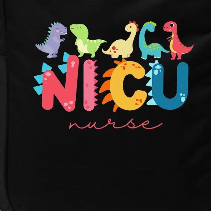 NICU Nurse Animal, Nurse Appreciation, Nicu Nurse Dinosaur Impact Tech Backpack