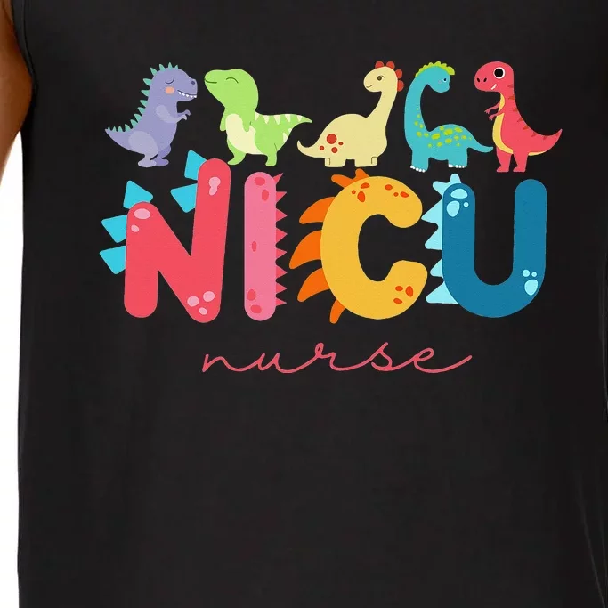 NICU Nurse Animal, Nurse Appreciation, Nicu Nurse Dinosaur Comfort Colors® Tank Top