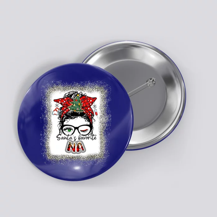 Na Nursing Assistant Christmas Nursing Assistant Elf Er Stna Gift Button