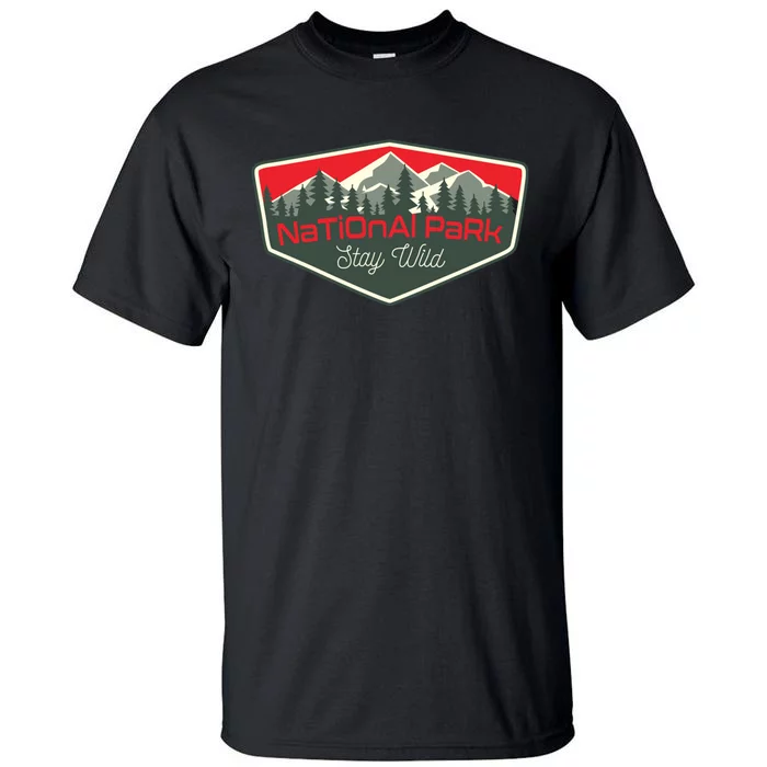 National Park Yellowstone Tall T-Shirt