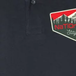 National Park Yellowstone Softstyle Adult Sport Polo