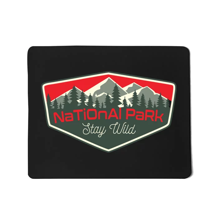 National Park Yellowstone Mousepad