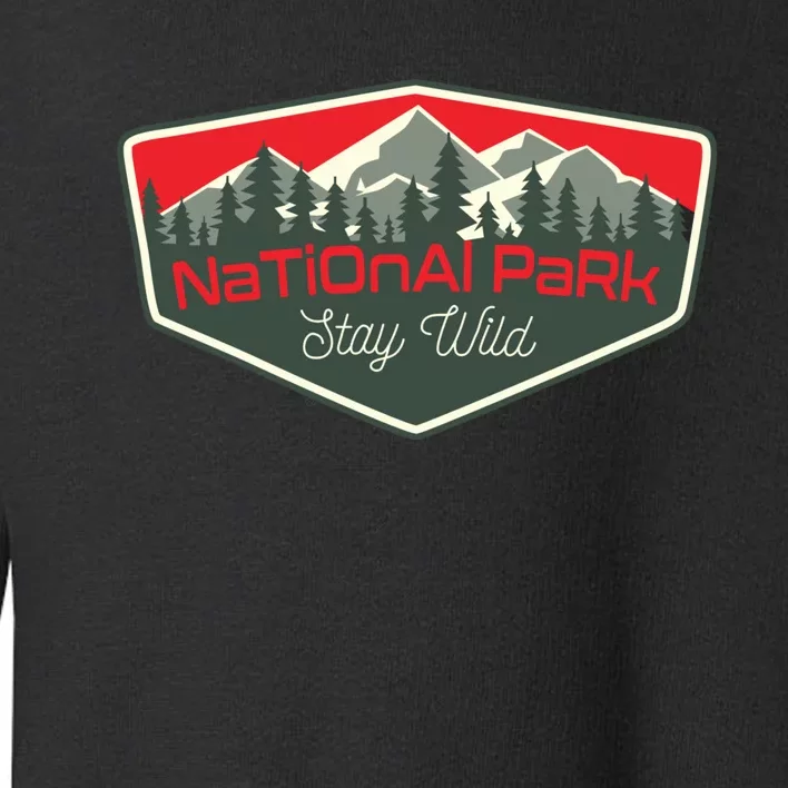 National Park Yellowstone Toddler Sweatshirt