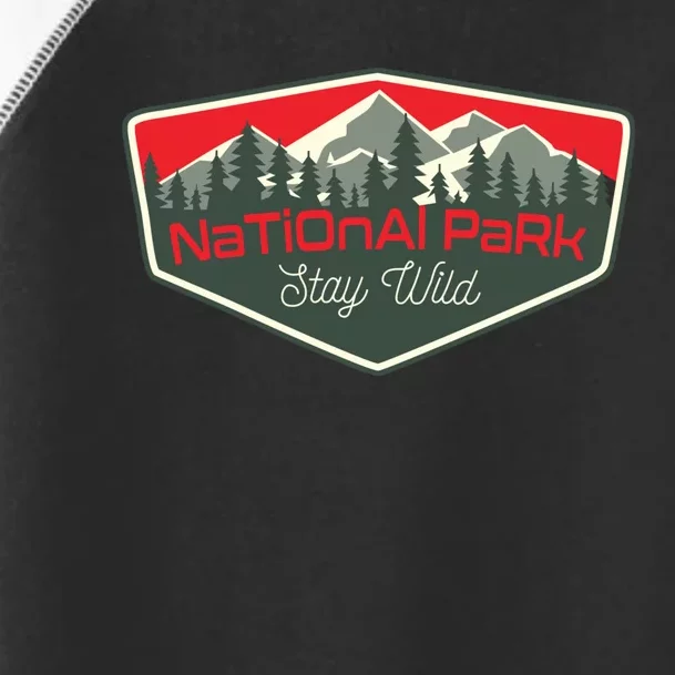 National Park Yellowstone Toddler Fine Jersey T-Shirt