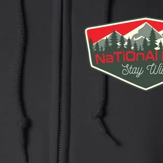 National Park Yellowstone Full Zip Hoodie