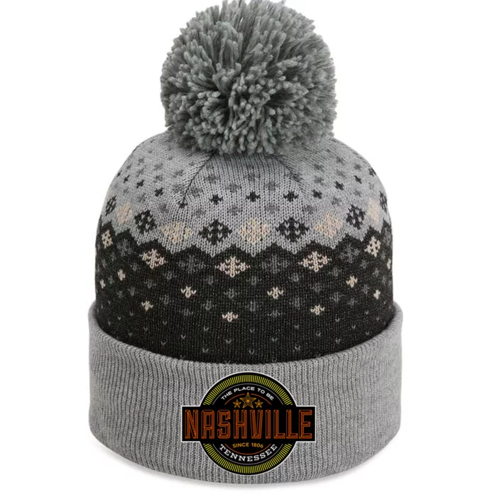 Nashville The Baniff Cuffed Pom Beanie