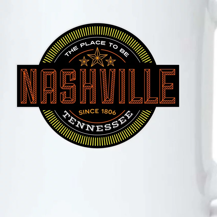 Nashville Black Color Changing Mug