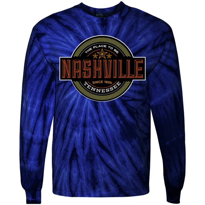 Nashville Tie-Dye Long Sleeve Shirt