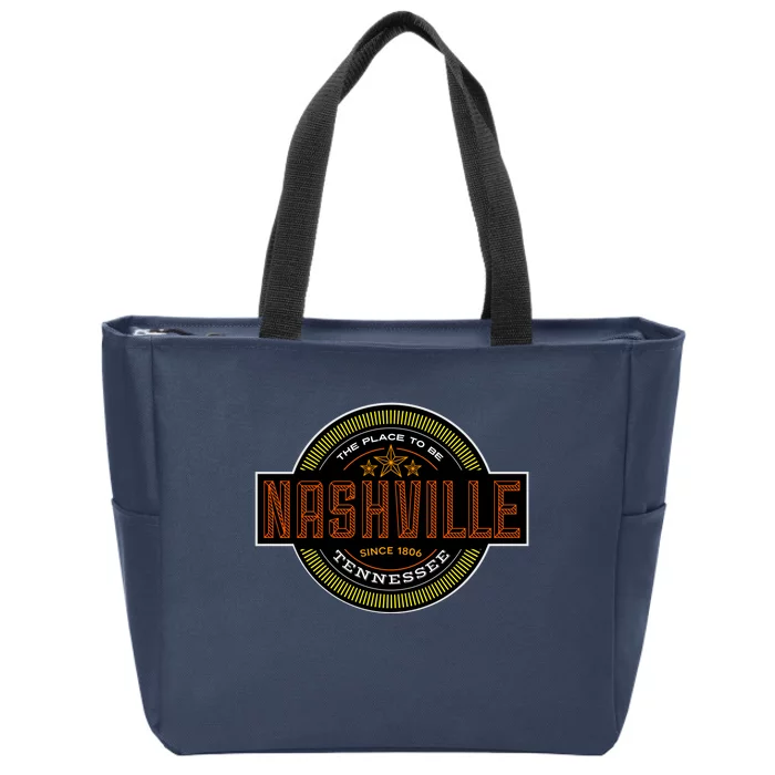 Nashville Zip Tote Bag