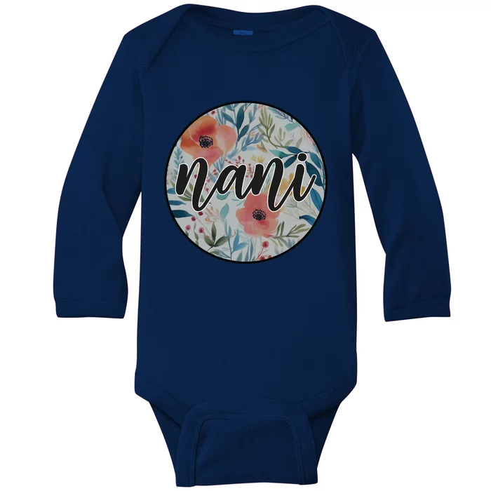 Nani Baby Long Sleeve Bodysuit