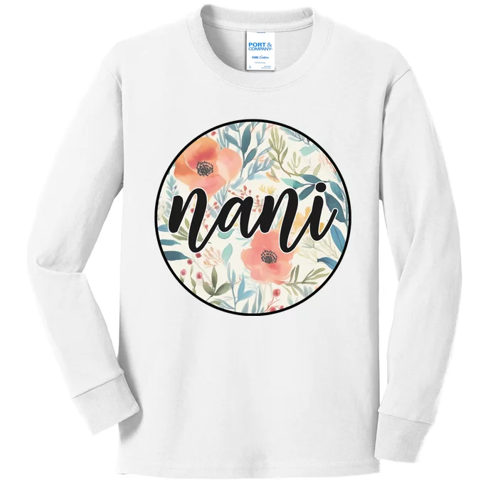 Nani Kids Long Sleeve Shirt