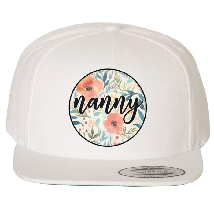 Nanny Wool Snapback Cap