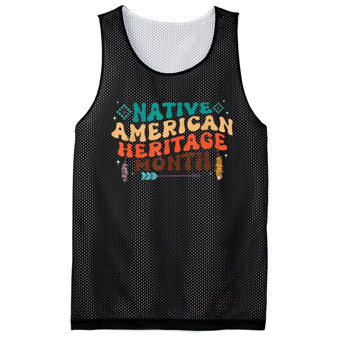 National Native American Heritage Month Indigenous Mesh Reversible Basketball Jersey Tank