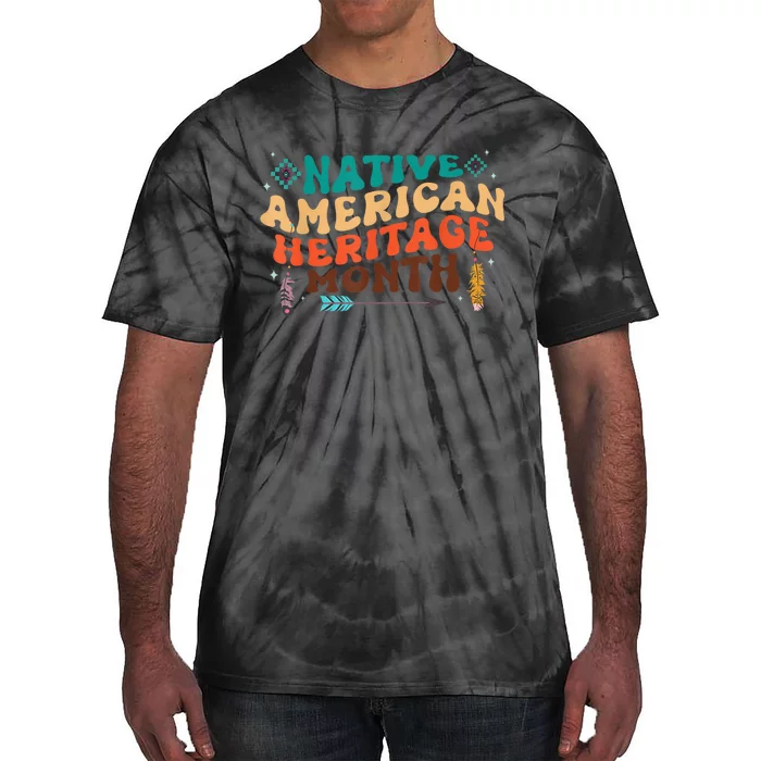 National Native American Heritage Month Indigenous Tie-Dye T-Shirt