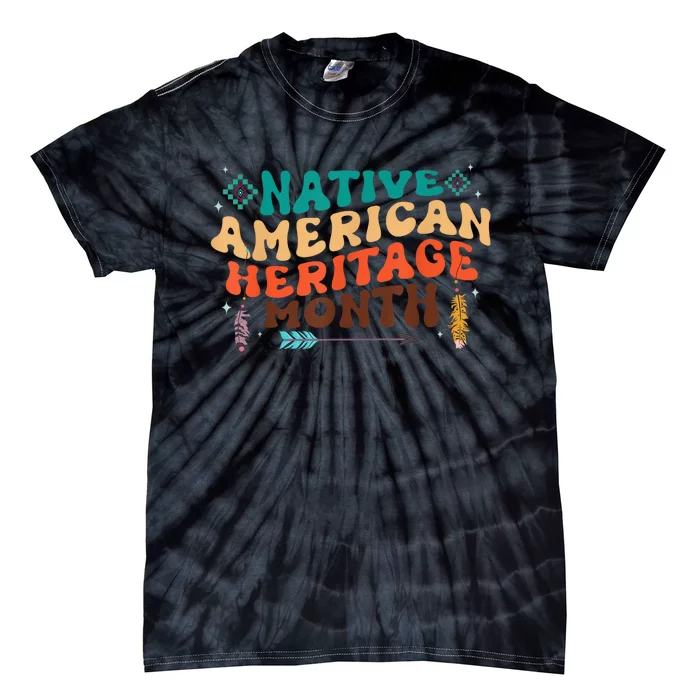 National Native American Heritage Month Indigenous Tie-Dye T-Shirt