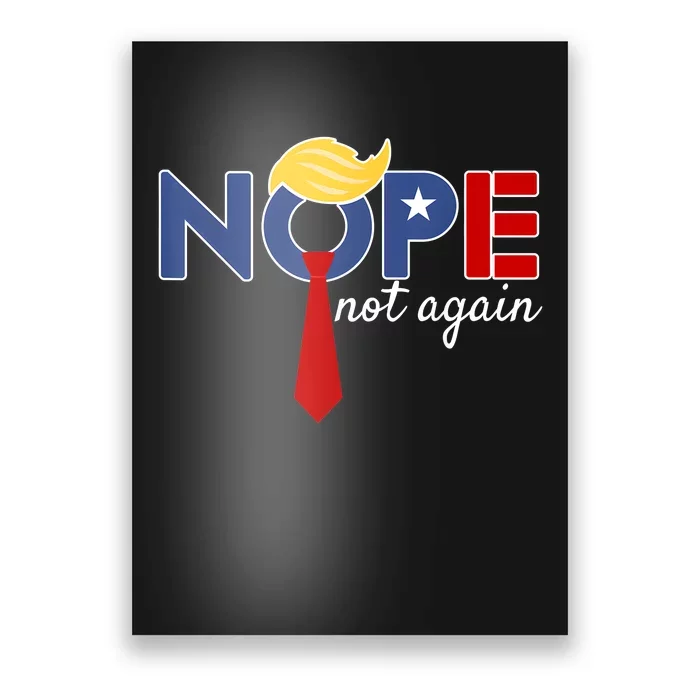 Nope Not Again Poster