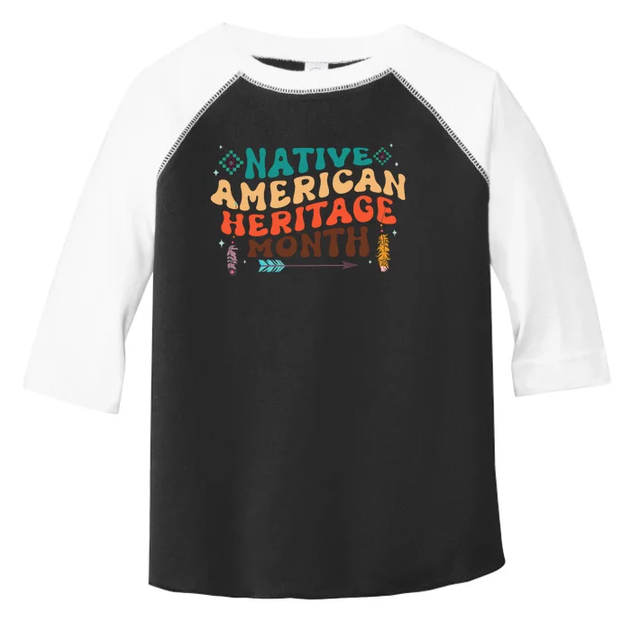 National Native American Heritage Month Indigenous Women Toddler Fine Jersey T-Shirt