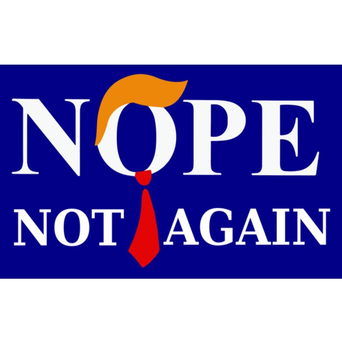 Nope Not Again Trump 2024 Gift Bumper Sticker