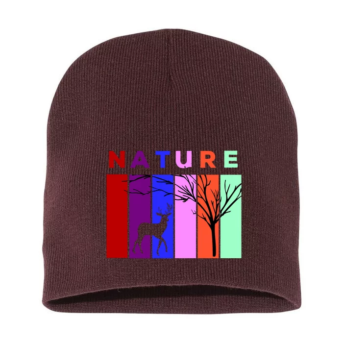 Nature Short Acrylic Beanie