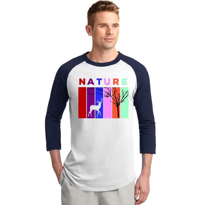 Nature Baseball Sleeve Shirt