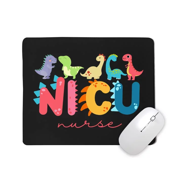 NICU Nurse Animal, Nurse Appreciation, Nicu Nurse Dinosaur Mousepad